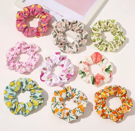 Summer Hair Scrunchies
