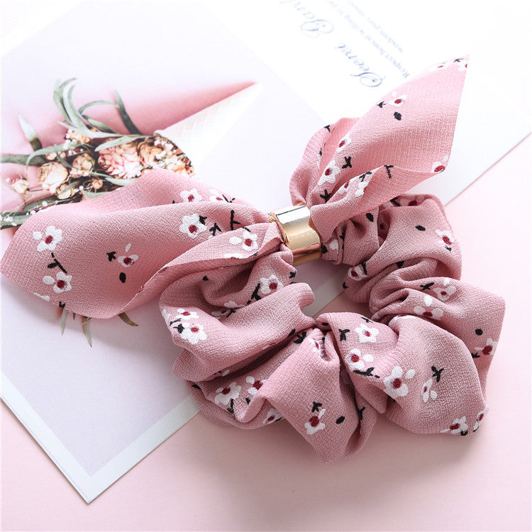 Hair Bow Scrunchies